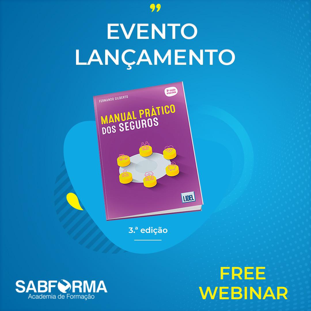 Webinar Gratuita - Manual Prático dos Seguros -3ªedição