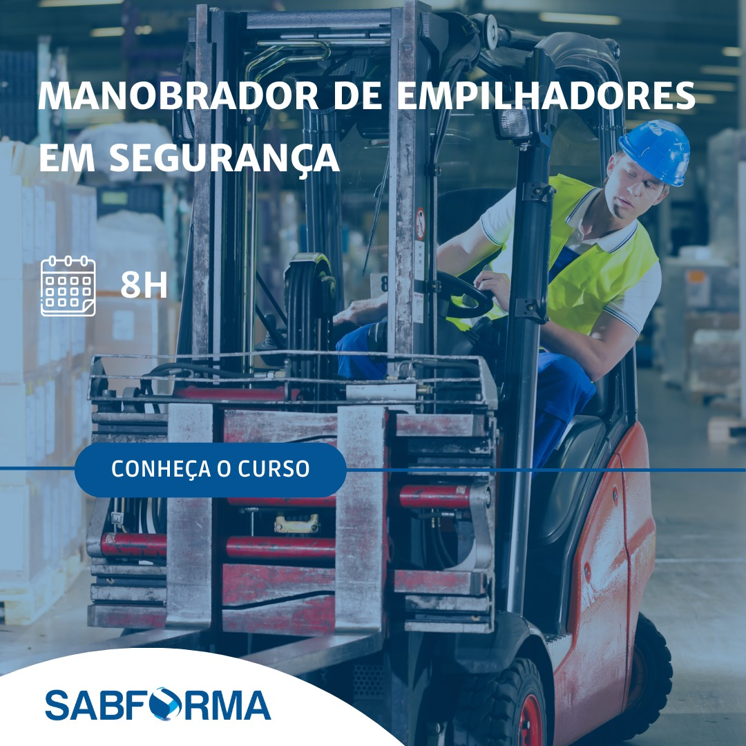 MANOBRADOR DE EMPILHADORES EM SEGURANÇA